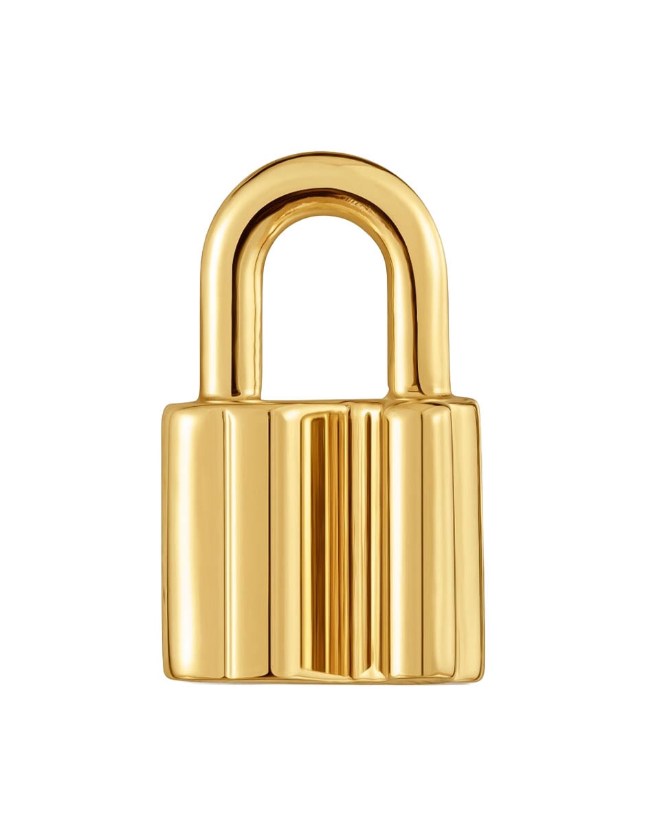 Dije de candado Tous Tous Unlock de plata P 925 con acabado baño de oro
